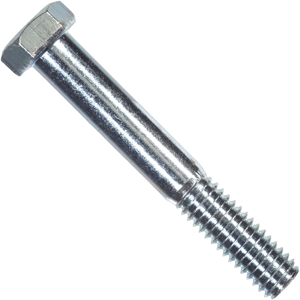 HILLMAN 5/16 in. D X 1-1/2 in. L Zinc Plated Steel Hex Bolt 100 Pk