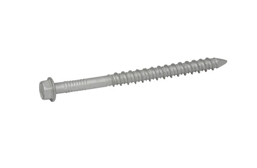 Red Head 1/4" Diam, 2-1/4" Length Under Head, Hex Drive, Concrete Screw & Masonry Fastener - Stainless Steel, Climashield Finish, Includes Drill Bit