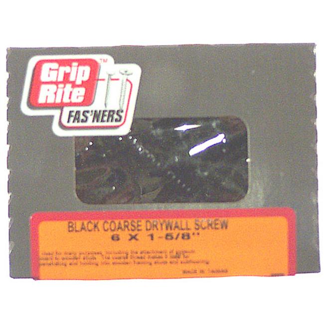 Grip-Rite No. 8 Wire S X 2-1/2 in. L Phillips Drywall Screws 1 Lb 1 