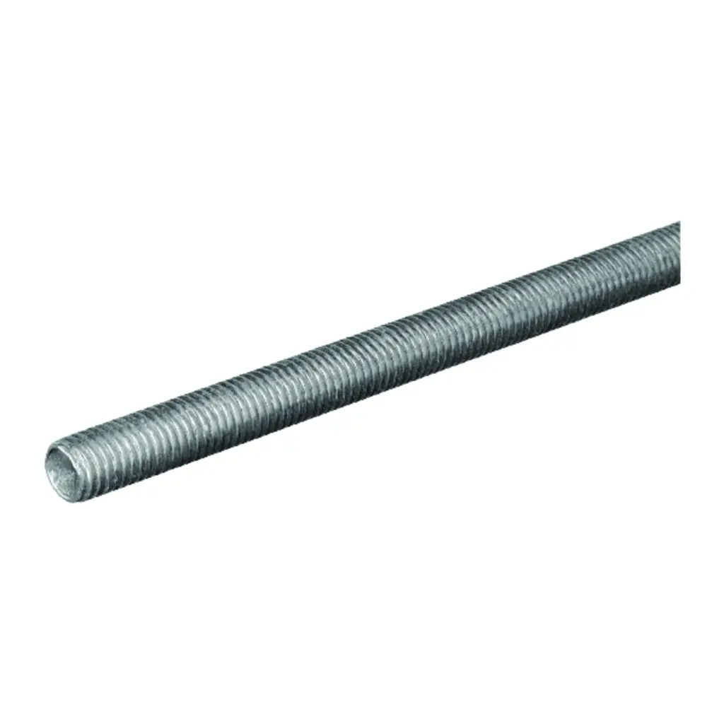 11010 0.25 - 20 X 72 in. Threaded Steel Rod, 5PK