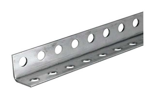 SteelWorks 1-1/4 in. W X 72 in. L Steel Perforated Angle