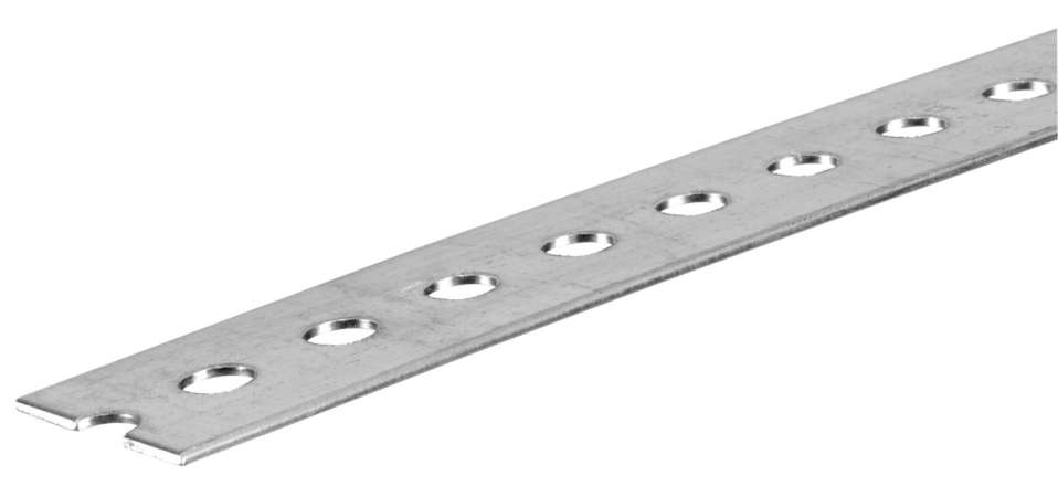 138in X 36in Slotted Flat Bar Zinc