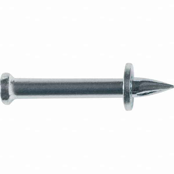 Powder Actuated Pins & Threaded Studs, Type: Drive Pin , Shank Length (Inch): 1 , Shank Diameter (Decimal Inch): 1.0000 , Head Diameter (Decimal Inch)
