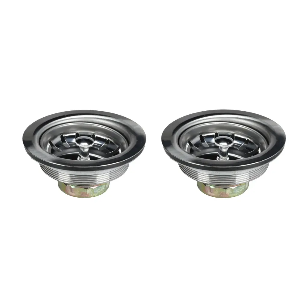 Ace 3-1/2 in. D Stainless Steel Stainless Steel Basket Strainer Assembly