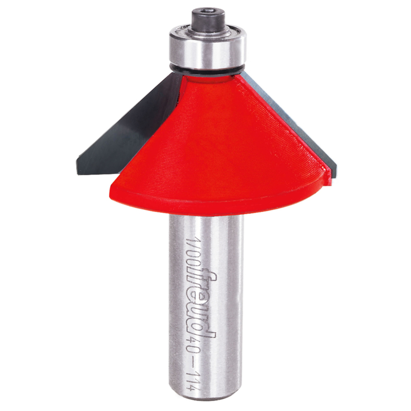 Freud 1-5/8 in. (Dia.) Chamfer Bit with 1/2 in. Shank - 40-114
