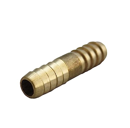 Brass 1/4 in. D X 1/4 in. D Hose Mender 1 Pack