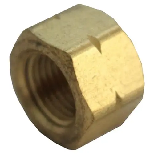 1/2 in. FPT Brass Cap (Pack of 5)