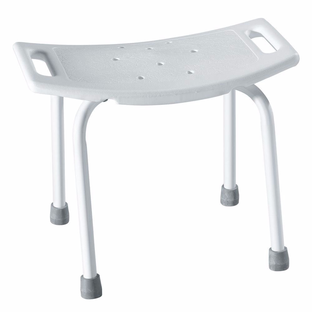 Moen Home Care White Shower Seat Plastic 14 in. H X 20 in. L