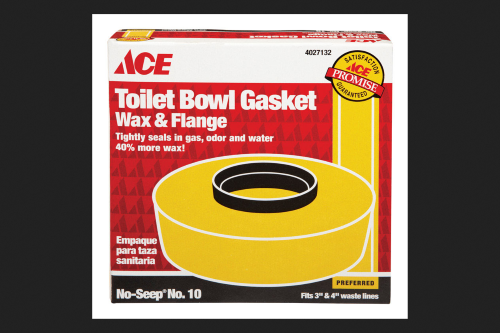 Ace Toilet Bowl Gasket with Wax & Flange