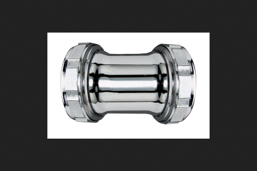 [40277] Ace 1-1/4 in. Slip X 1-1/4 in. D Slip Chrome Plated Brass Coupling