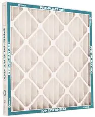 AAF Flanders 16 in. W X 25 in. H X 2 in. D Synthetic 8 MERV Pleated Air Filter