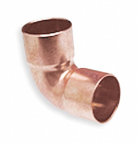 NIBCO 3/8 in. Sweat X 3/8 in. D Sweat Copper 90 Degree Elbow 1 Pk