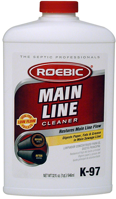 Roebic Liquid Main Line Cleaner 1 Qt