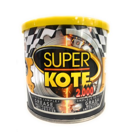 Lubricant Grease Superkote 2000 Multipurpose / Lithium Complex / Lubricant /EP/ High Temp / Automotive / Construction / Industry / White / 1lb