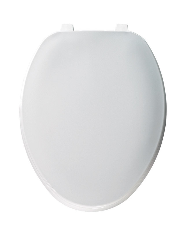 [4207353] Mayfair by Bemis Elongated White Plastic Toilet Seat