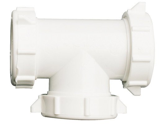 Ace 1-1/2 in. Slip in. X 1-1/2 in. D Slip Plastic Tee 1 Pk