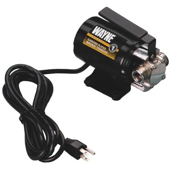 Wayne 1/10 HP 390 Gph Aluminum Switchless Switch Bottom AC Transfer Pump