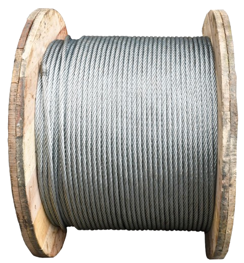 CABLE ACERO 3/8 X ROLLO 250'
