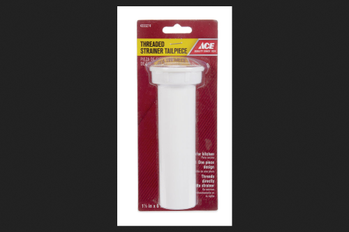 [4333274] Ace 1-1/2 in. D X 6 in. L Plastic Sink Tailpiece