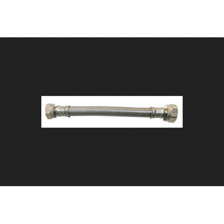 [4335329] Ace 1/2 in. Compression X 1/2 in. Dia. FIP Stainless Steel Faucet Supply Line 24 in.