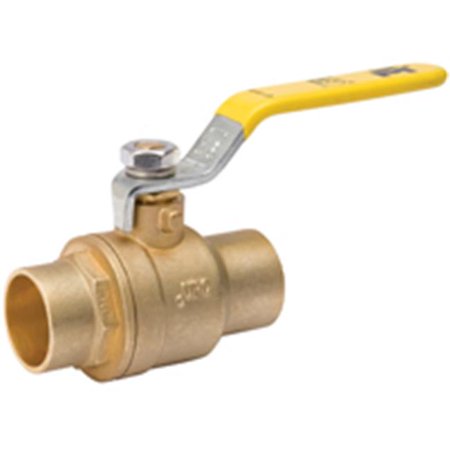 [4337176] Brass 1/2-in SWT X 1/2-in SWT Ball Valve