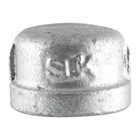 STZ Industries 2 in. FIP Each Galvanized Malleable Iron Cap