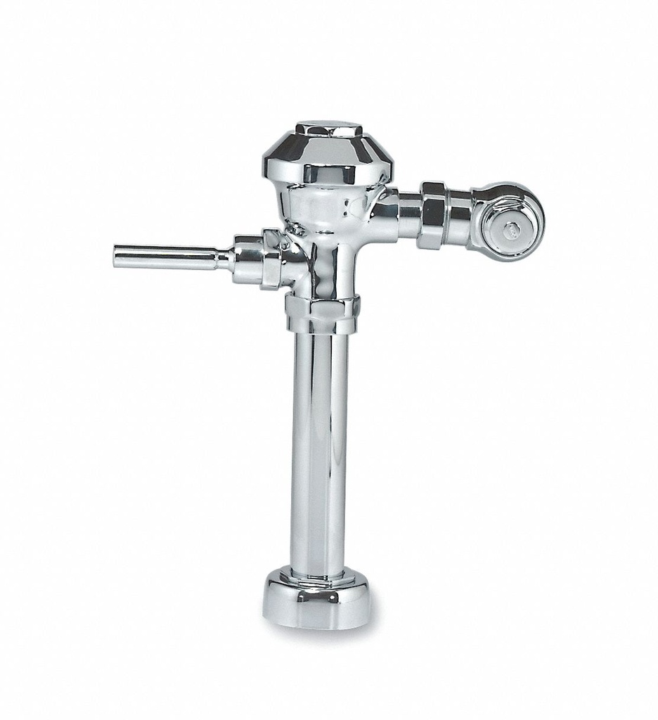 Zurn Industries Z6003-WS1-YB-YC Exposed Manual Diaphragm Urinal Flush Valve W/ 3/4 Top Spud Connection - 1.0 Gpf, Chrome