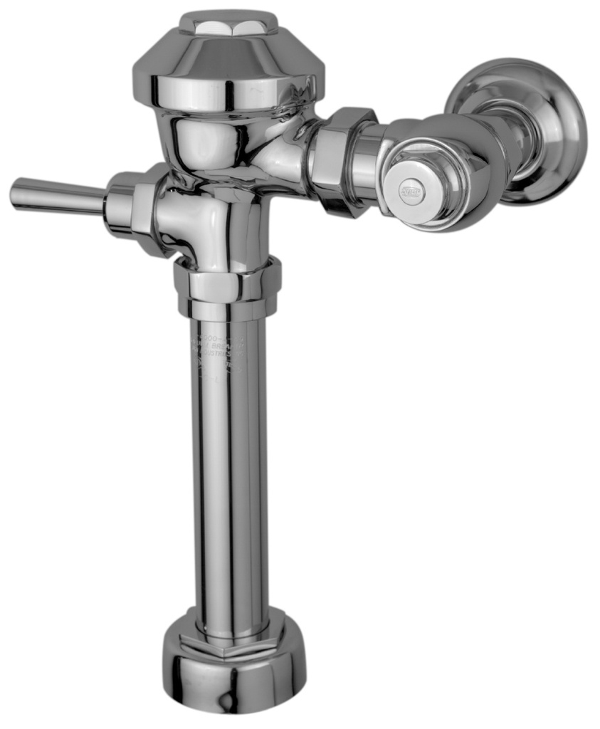 [440010655] Zurn Industries Z6000-WS1-YB-YC Exposed Manual Diaphragm Flush Valve - 1.6 Gpf, Chrome