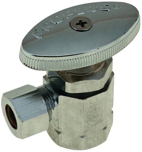 ProPlus Angle 1/2 IPS X 3/8 Comp, 6211