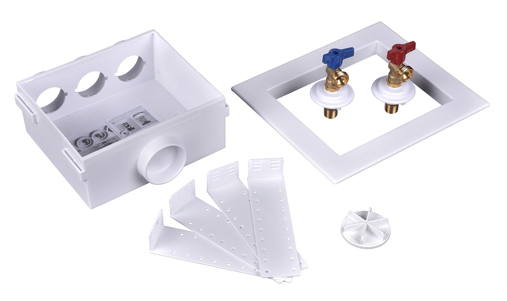 OUTLTBOX QUADTRO W/VALVE