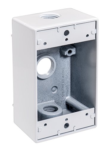 [450002072] Southwire 3/4 in. Weatherproof 3-Hole Single Gang Box