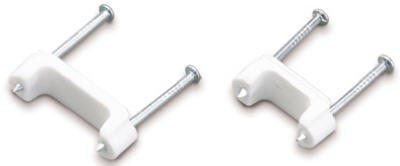 Staple, 12 in W Crown, PlasticPolyethylene