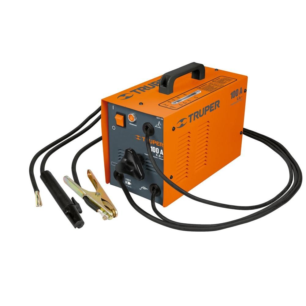 SOLDADORA CORRIENTE ALTERNA 100 a TRUPER 14350 Truper SOT-100