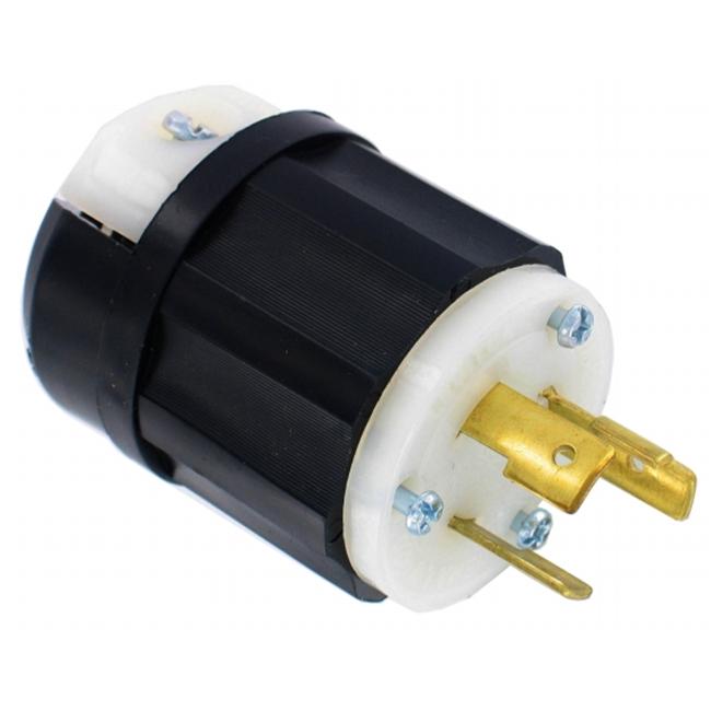 Leviton 061-2321 20 Amp 3w  2p Nema L6-20p Locking Plug