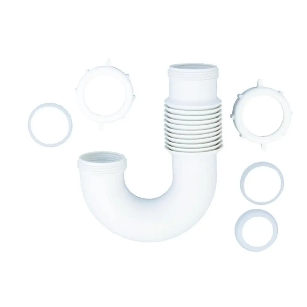 [45957] Ace 1-1/2 in. D X 6 in. L PVC Sink Trap J-Bend