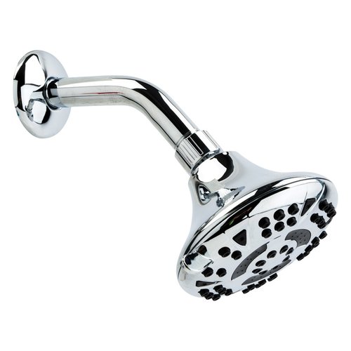 [4705539] Oakbrook Collection Chrome PVC 5 Settings Wallmount Showerhead 1.8 Gpm