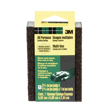 3M SANDING SPONGE MEDIUM COARSE