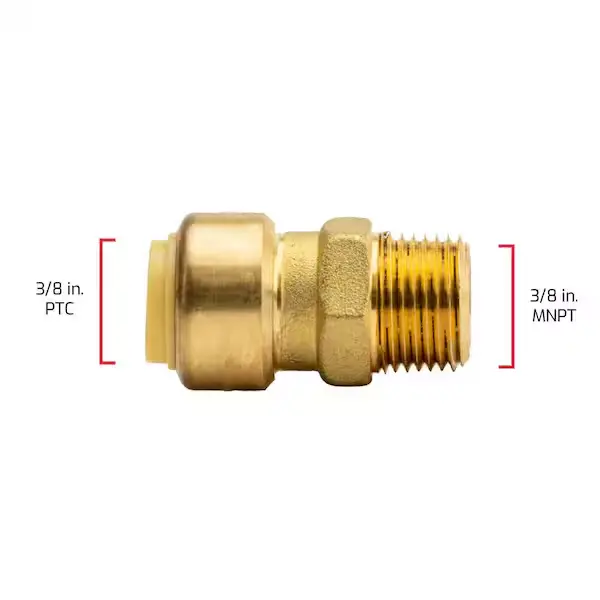 [4808895] PUSH THR ADPTR 3/8X3/8M"