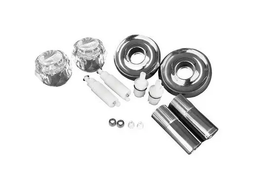 [4889770] Ace for Delta Chrome Tub and Shower 2-Handle Remodel Kit