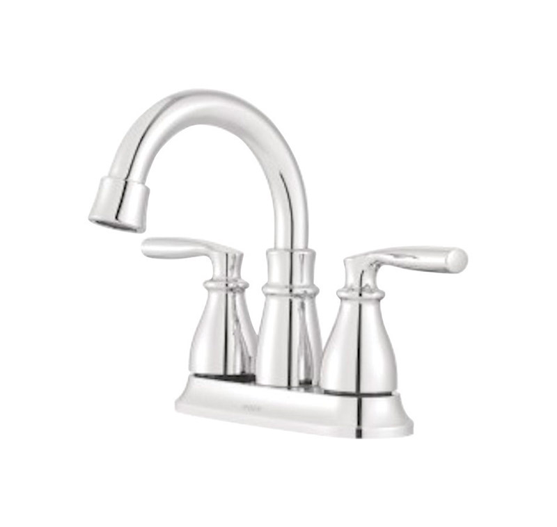 Moen Hilliard Chrome Traditional Bathroom Faucet 4 in