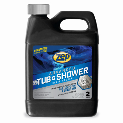 ZEP Advanced Tub & Shower Gel Drain Opener 1 Qt. for All Pipes