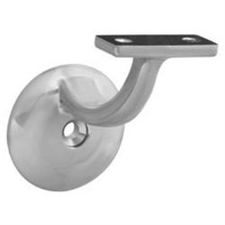 National Hardware Silver Zinc Handrail Bracket 3.10 in. L 250 Lb
