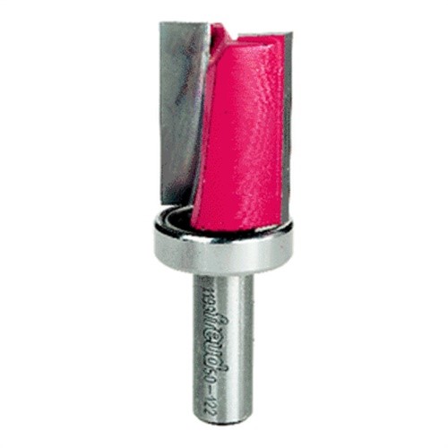 Freud 1-1/8 in. (Dia.) Top Bearing Flush Trim Bit with 1/2 in. Shank - 50-122