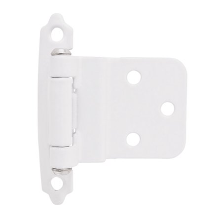 Amerock 2-3/4 in. L White Door Hinge 2 Pk