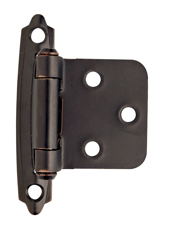 Amerock 2-3/4 in. L Oil Rubbed Bronze Door Hinge 2 Pk