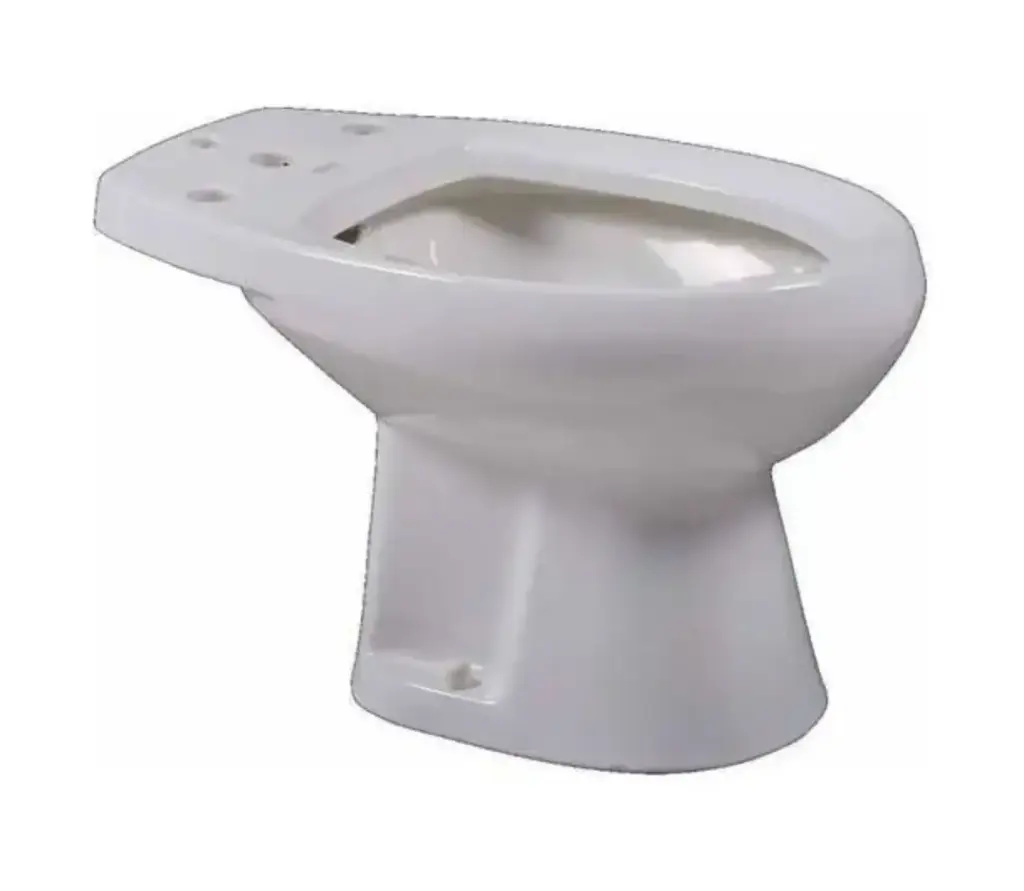 American Standard 5023.100 14-1/2" Bidet with Vertical Spray and Integral Overflow from the Cadet Collection - Less Faucet White Toilets and Bidets