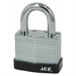 Ace 1-5/16 in. H X 1-9/16 in. W X 1-1/2 in. L Steel Double Locking Padlock