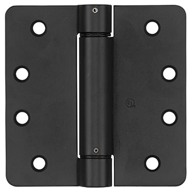 National Hardware 4 in. L Oil Rubbed Bronze Spring Hinge 1 Pk