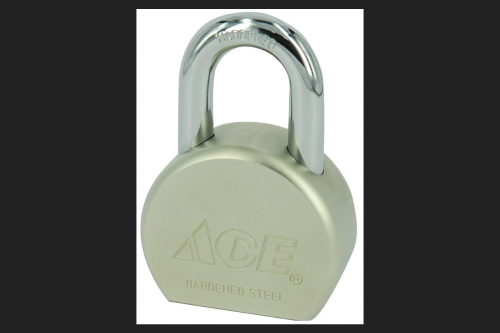 Ace 2-3/16 in. H X 2-1/2 in. W X 1-1/8 in. L Steel Double Locking Padlock