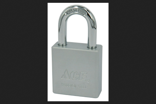 Ace 1-13/16 in. H X 1-3/4 in. W X 3/4 in. L Steel Double Locking Padlock